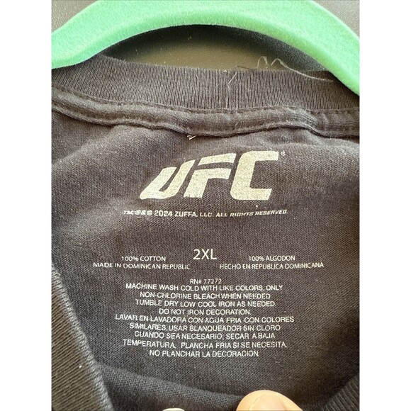 BIG & TALL UFC Worldwide Graphic TShirt Size 2XL Black 2024 - Picture 4 of 6